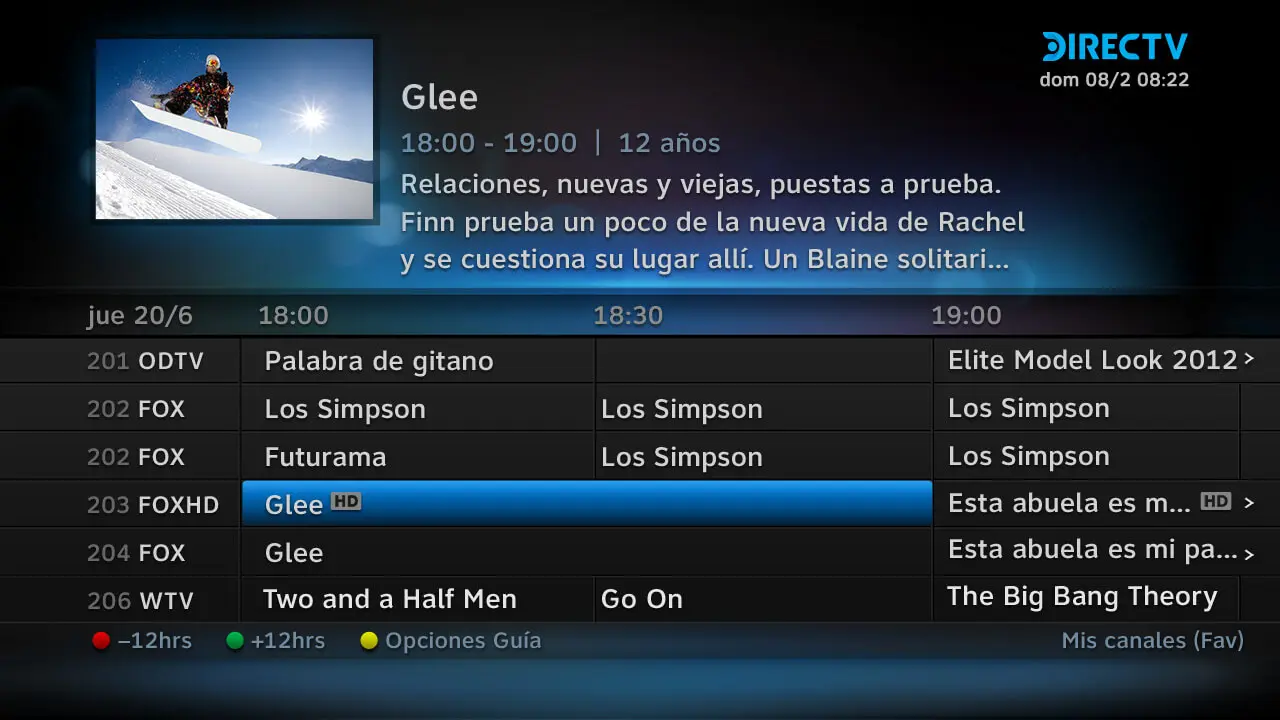 Decodificador DIRECTV y Control Remoto